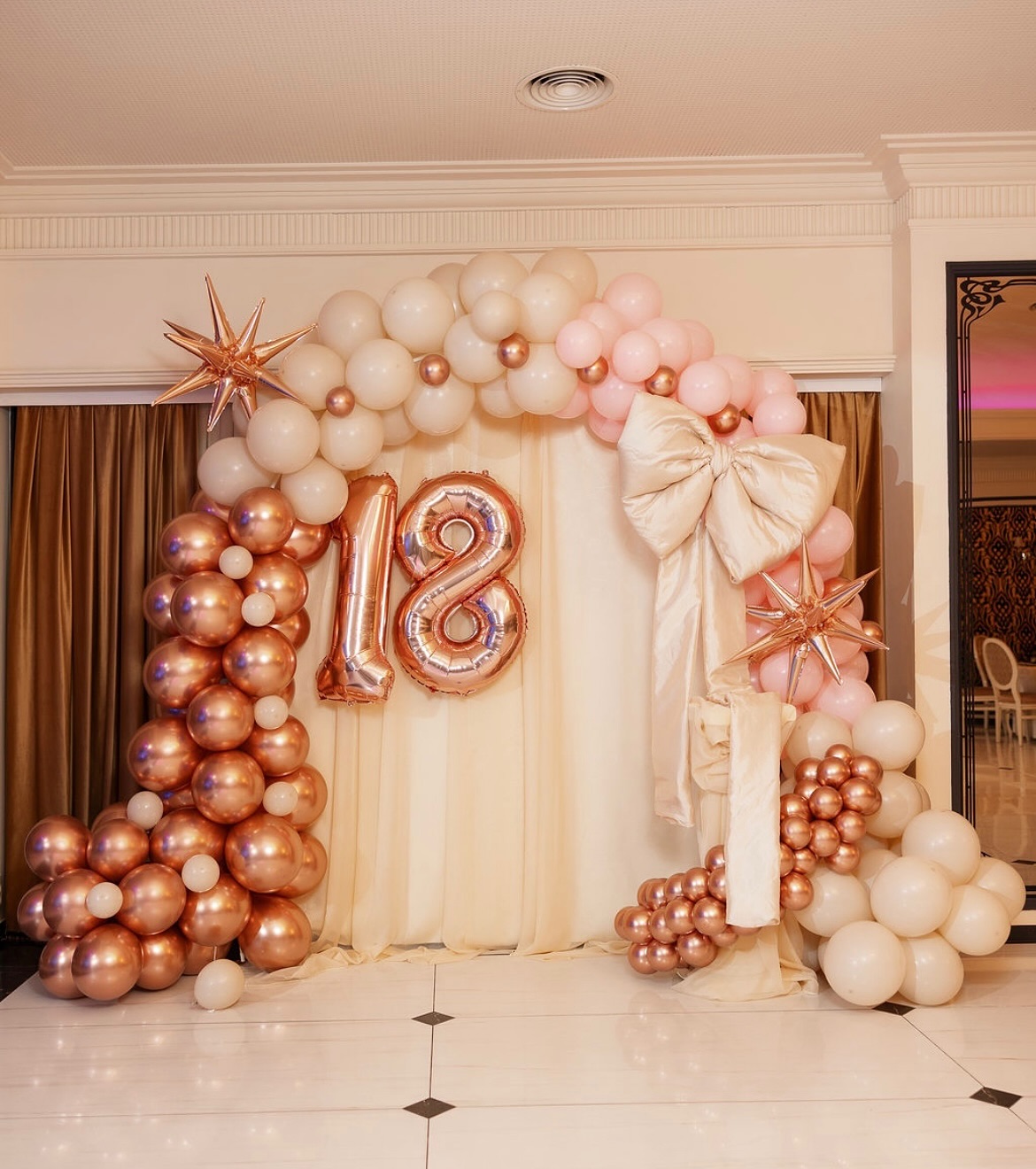 Photo corner garden party